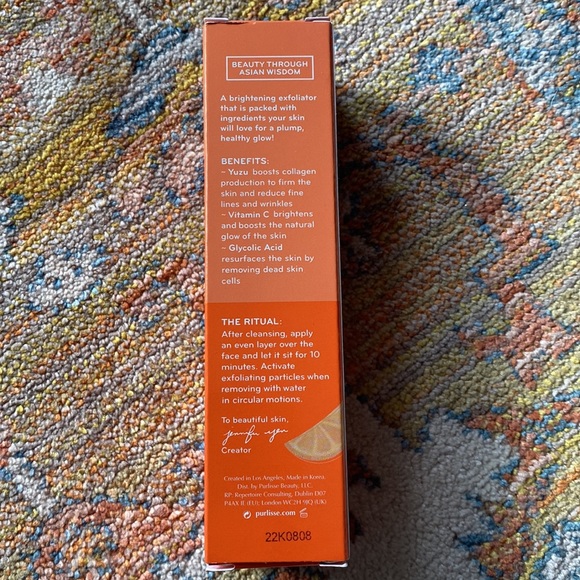 Purlisse Yuzu + Orange Exfoliator - Picture 4 of 6